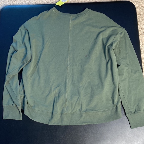 All in motion, womens, XXL & L, green, crew neck sweatshirt, NWT - Picture 5 of 5